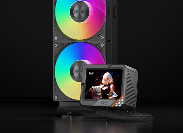 超頻三推出北境GT360一體式水冷：3.5寸屏幕+高轉(zhuǎn)速滾珠風(fēng)扇