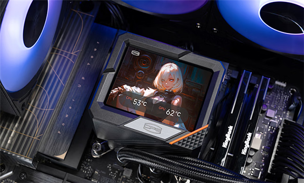 超頻三推出北境GT360一體式水冷：3.5寸屏幕+高轉(zhuǎn)速滾珠風(fēng)扇