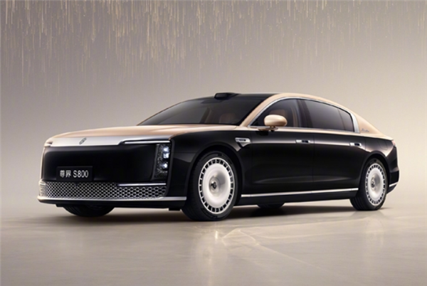 能與勞斯萊斯比高低！尊界S800純白實車曝光：本周上市