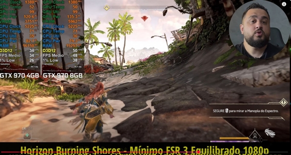 11年前的GTX 970升到8GB顯存游戲?qū)崪y：比原版快了40%！